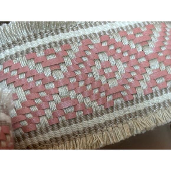 Tommy Hilfiger Platform Espadrille Sandals Womens Sz 11 Pink Jute Wrap Zip Heels - Picture 7 of 15